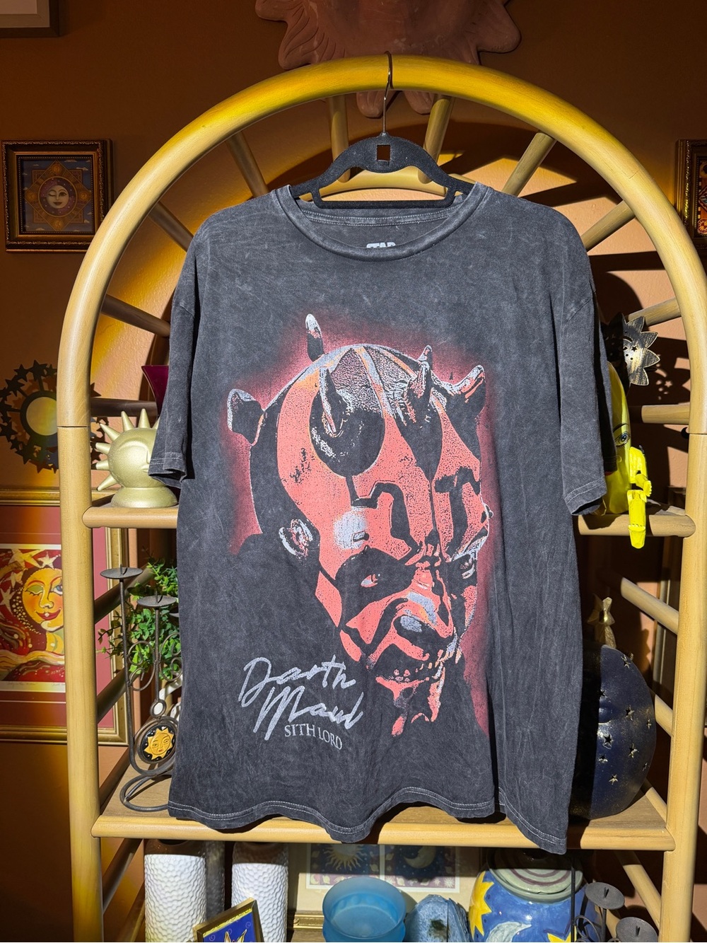 Star Wars Darth Maul Graphic Tee - mineral wash
